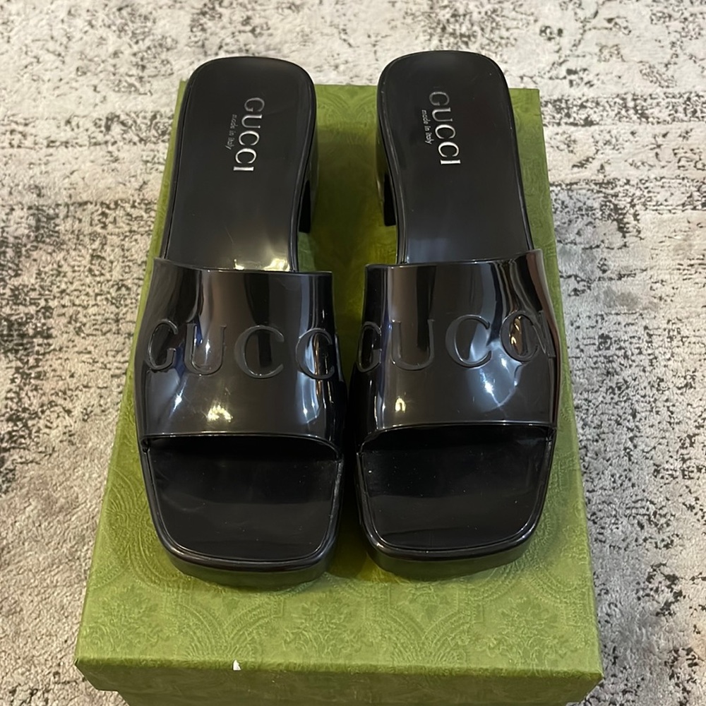 Gucci Rubber Sandals